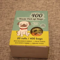 

Custom printed Poop bags 100% Compostable Earth Friendly Dog waste bag Holder Refill/Rolls