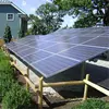 8KW grid tied solar power storage system solar panel light system home