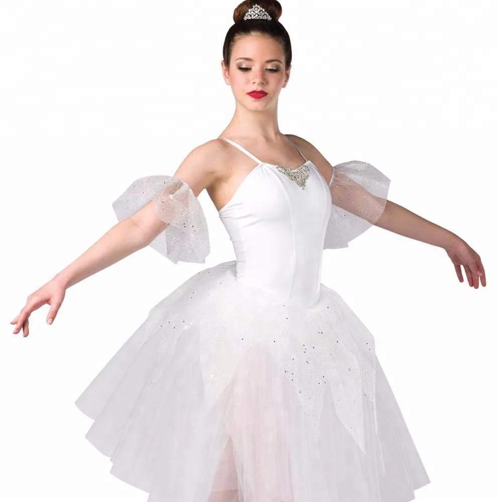 girls white ballet dress
