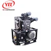 breathing air compressor for sediments salvage underwater Booster 175CFM 508PSI 25HP