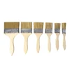 Wholesale high quality all size engineering wall paint brushes wooden long handle paint brush