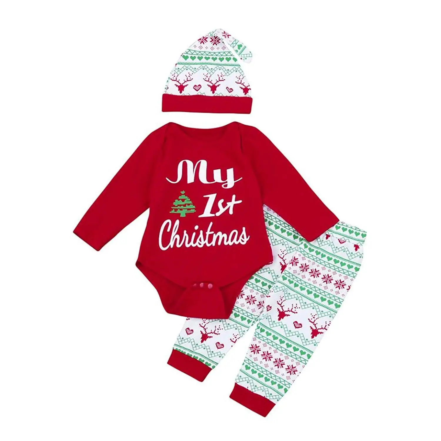 baby boy first christmas outfit
