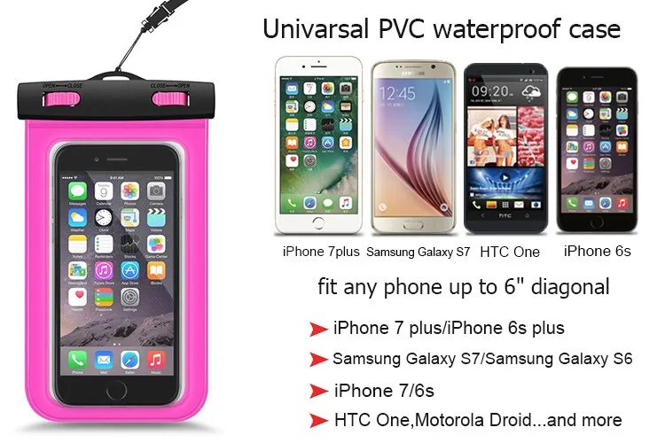 PVC waterproof cell phone bags/water proof phone cases/Hign quality waterproof camera case for iphone 13