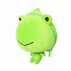SUPERCUTE wholesale new design plush bags for kids, cute cartoon animal kids school bag plush frog backpack