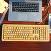 Conventional Business Office Portable Keyboard The Keyboard Wired Computer Bamboo Keyboard