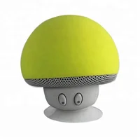 

factory cheap price rainbow mushroom mobile mini wireless bt speaker