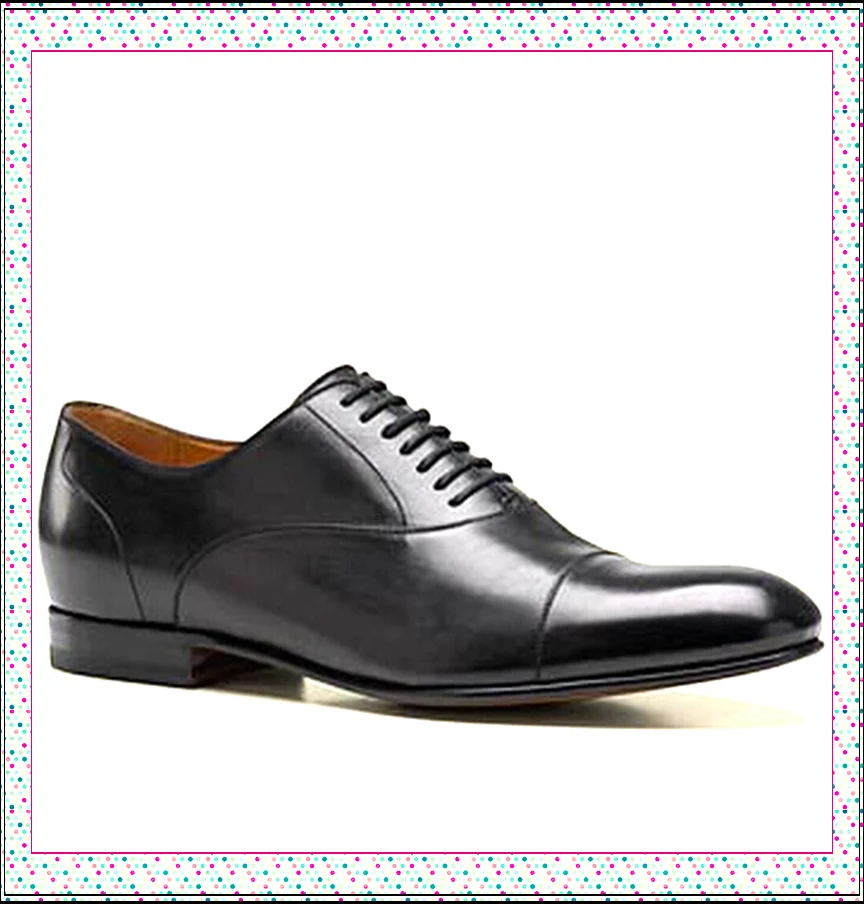 Latest Brand Name Men's Fashion All Real Cow Leather Dress Shoes