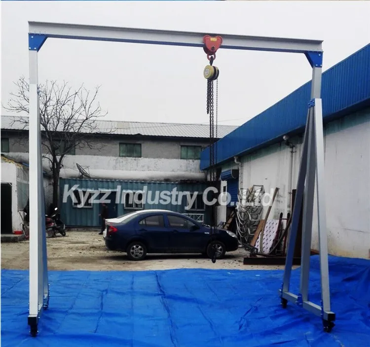 LT1 Model light duty small portable aluminum mobile gantry crane (4).jpg