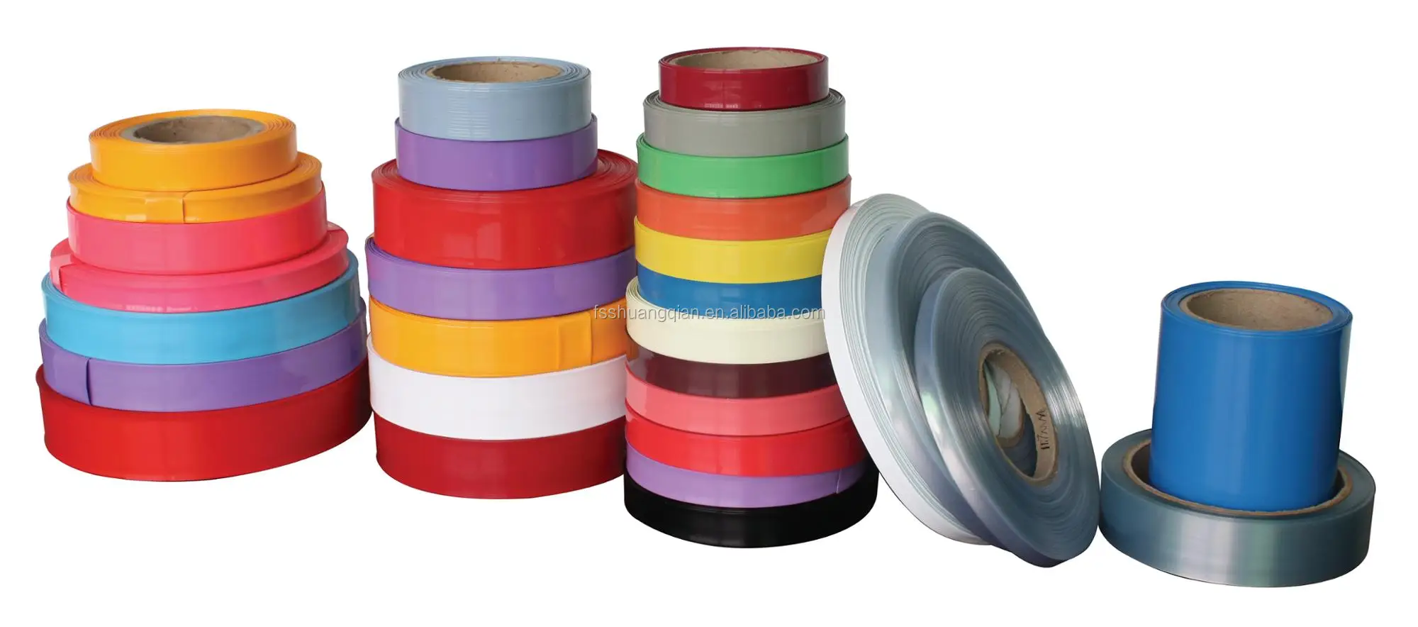 Pvc Colored Heat Shrink Wrap Film For Battery Package Buy Heat Shrink