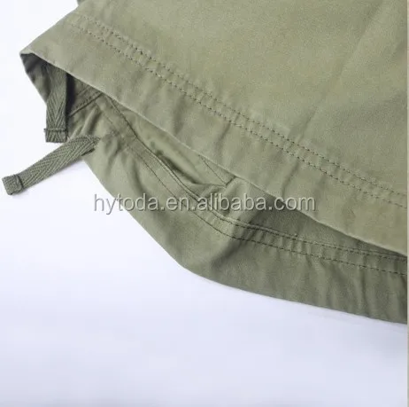 Men Cargo Shorts 100% cotton short pants (5).jpg