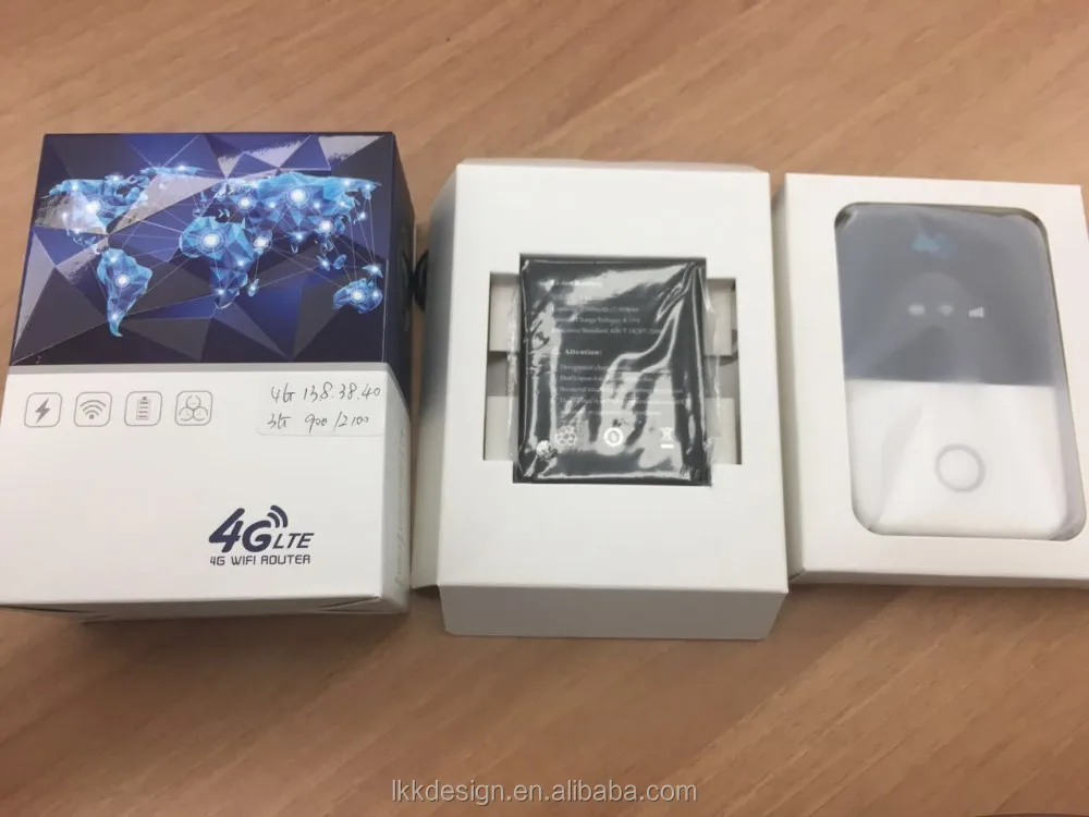 
Portable Pocket Wireless 3G 4G WiFi Router FDD B1 B3 B5 