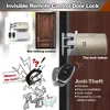 Manual switch Keyless invisible Smart anti-theft Middle distance remote control Door Lock