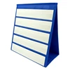 Double Sided Self-standing Tabletop Desktop Pocket Chart with Bonus 20X Dry Erase Cards