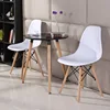 wood material modern style coffee table dinning table balcony table