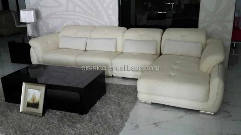 Zachte beige sectionele bank 3 pct woonkamer set sofa bank en een ... Beige woonkamer banken