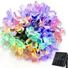 Solar LED String Light Bulb Family Party LED Lamp Beads Auto-sensing Night Light
