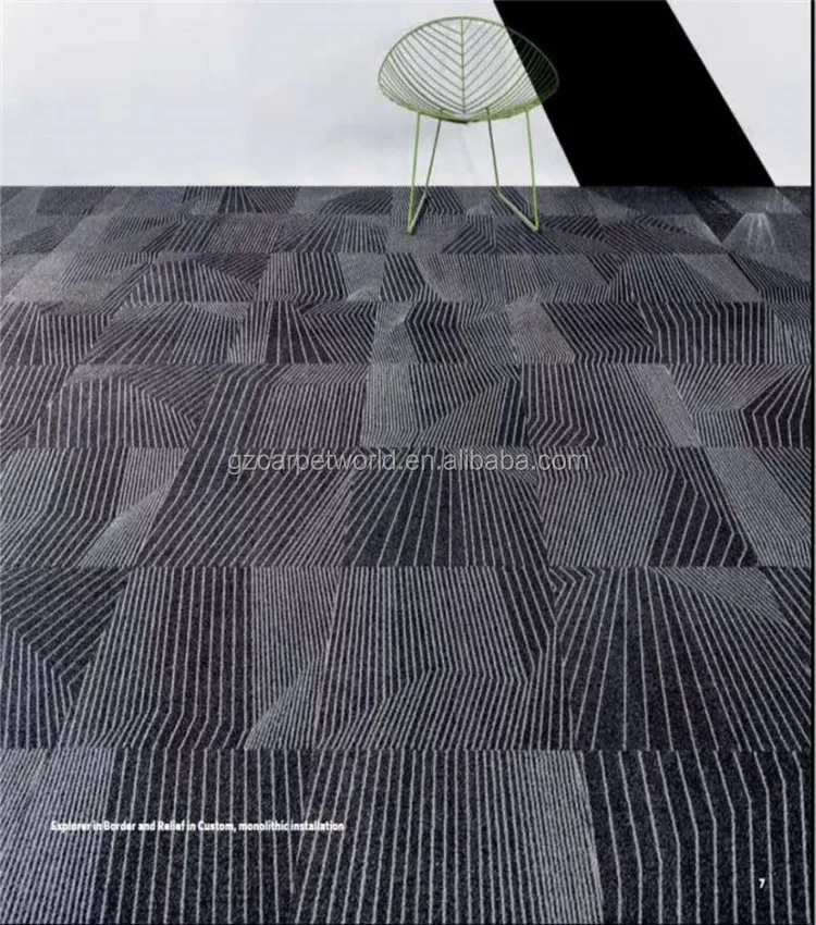 fashion style hot sell custom durable office /home carpet tile