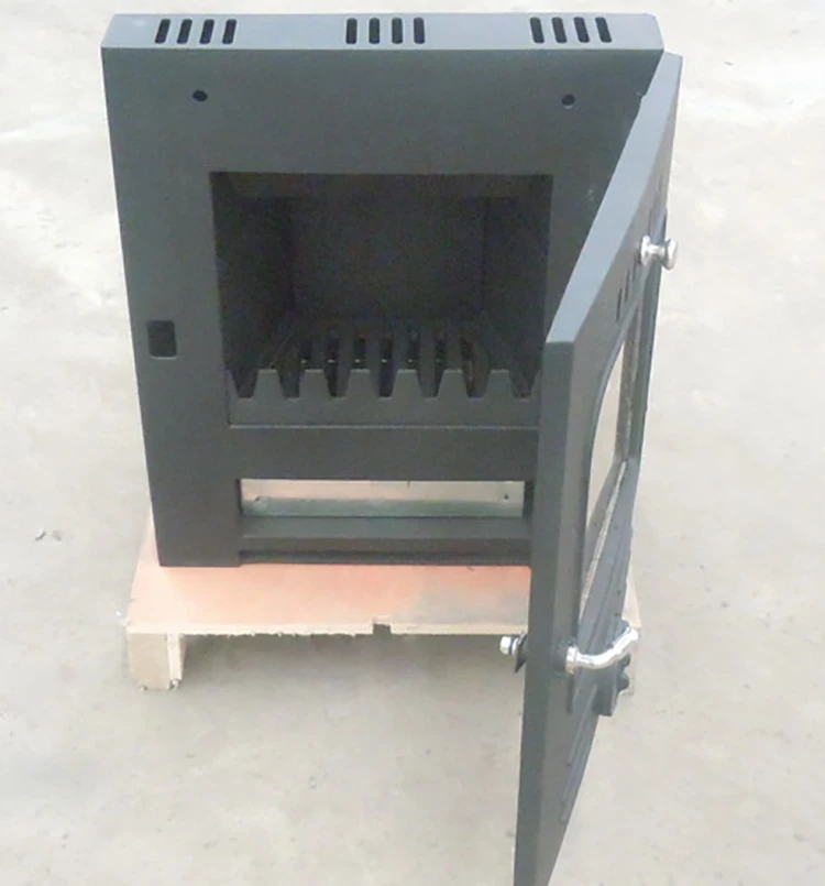 Cast Iron Wood Burning Dual Fuel Insert Stove Oem By Zhengzhou Factory