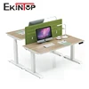 Height-adjustable training ajustable wooden height adjustable standing office desk frame in india