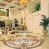 HS-M48 backsplash tile medallions,stone floor medallion,flower pattern medallion floor tiles