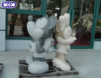 outdoor mickey mouse statue