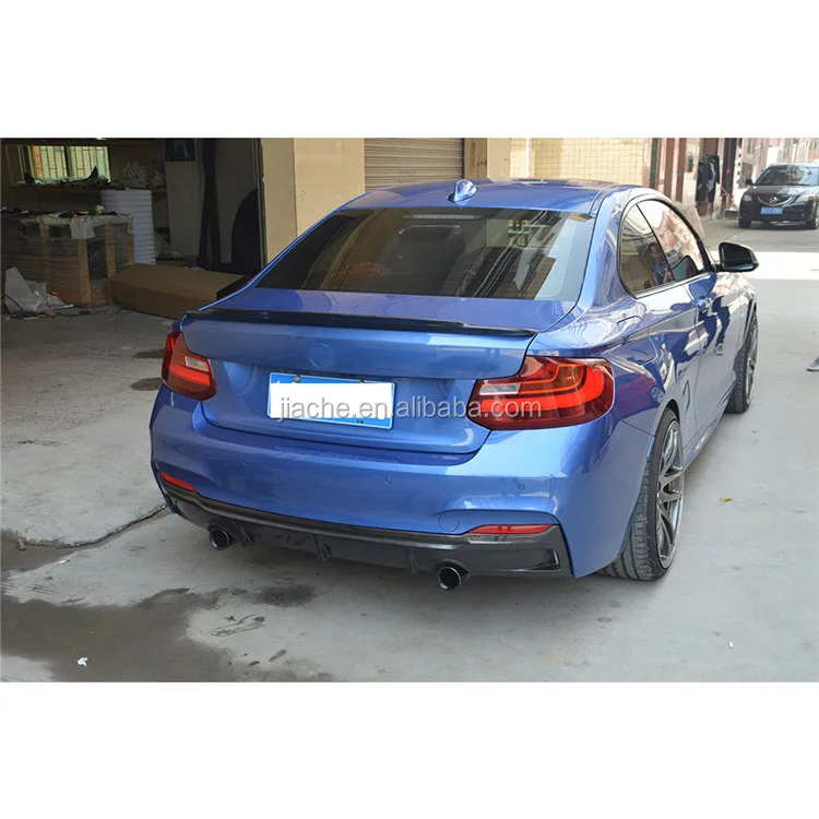 Rear Bumper Diffuser Lip 2014-2021 For BMW F22 F23 M Sport Spoiler Rear Bumper Diffuser Lip 2014-2021 For BMW F22 F23 M Sport Spoiler