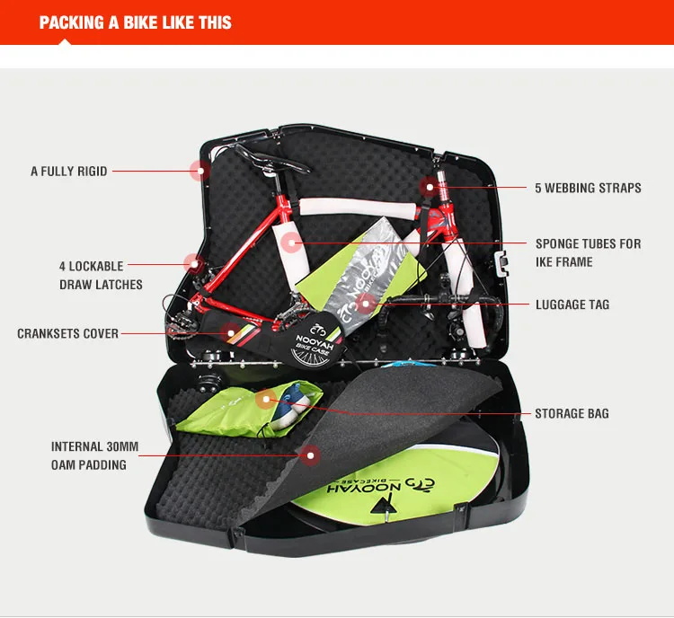 bicycle carrying case