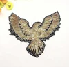 Gold Eagle Sequined applique patch embroidery Paillette Patch Sequins Eagle Patch for Coat,Costume