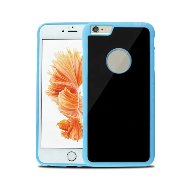 

Wholesale new magical sports anti-shock phone anti gravity case cover for iphone 6 8 7 6S plus, Black/white/blue/red/green