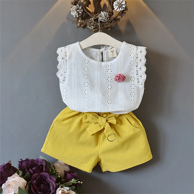 

Feiming Industrial New Arrival Summer Children Clothes Fashion Girls Summer Clothing Set, A/b