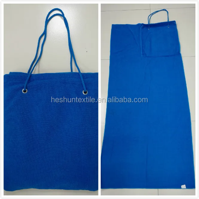 beach towel tote bolsa