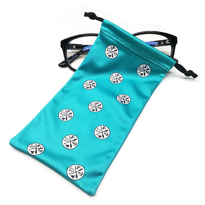 Microfiber Silk Cloth Car Sunglasses Cloth Bag/eyeglasses Drawstring