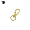 Factory wholesale zinc alloy swivel hook metal bag clasp for purse