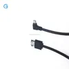 E-SATA connector to right anged 90 degree USB micro B male testing cable