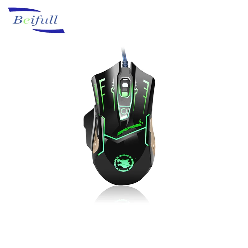 

LED light Flashing Custom usb wire mouse gaming with free shipping