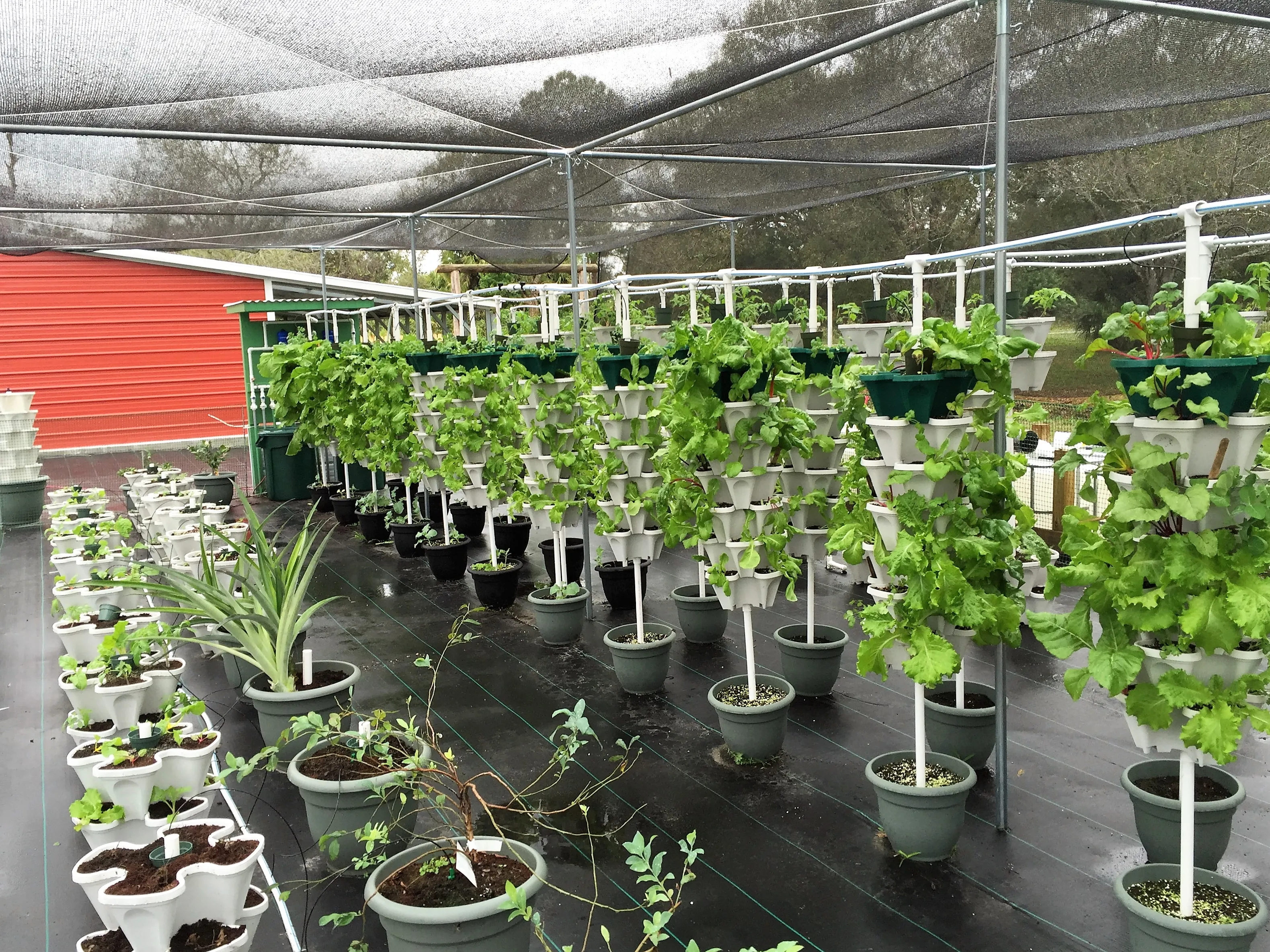 Vertical Garden Hydroponic Strawberries Stackable Tower Flower Pots