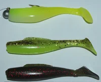 

paddle tail soft lure TPR ,2018 new color, all in stock newest model 6 pcs each pack