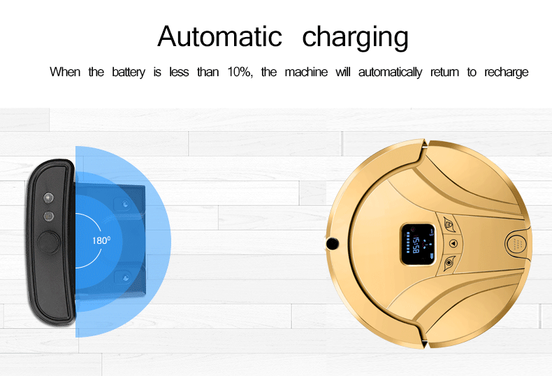 Wireless Vacuum Cleaner Robot Sweeper For Noise 55db Buy Noise 55db