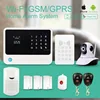 2015 3 Years free warranties!! OLED display Nice friendly GSM wifi gprs home security alarm system solution Golden Security