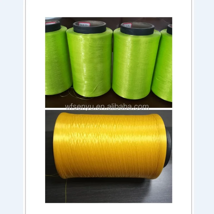 
1000d polypropylene colorful high tenacity pp Yarn 