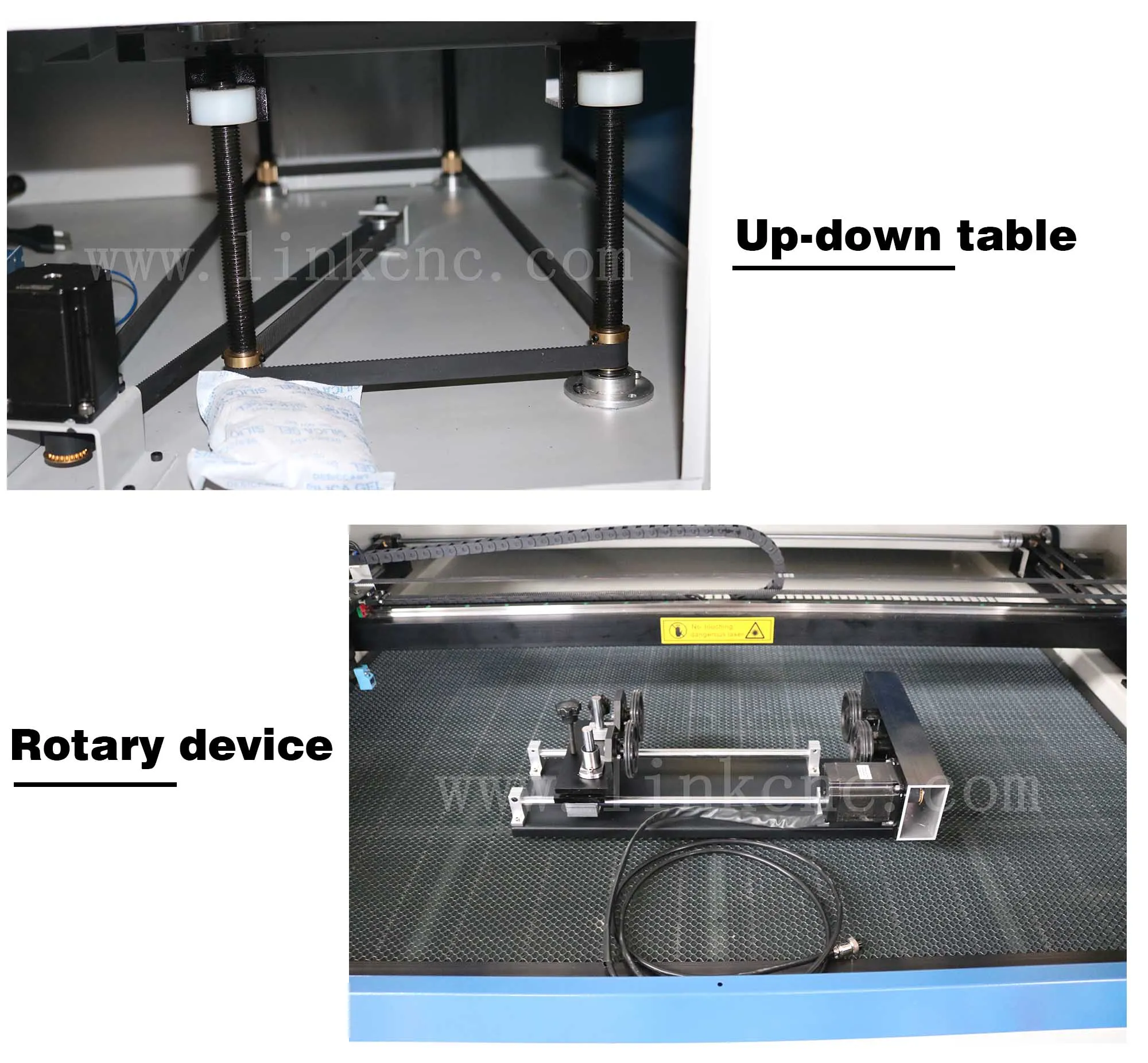 co2 laser cutting machine 1600*1000mm new model 90w 100w 130w 150w