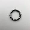 Customized Size Black Ceramic Rings for Men Women Wedding Band