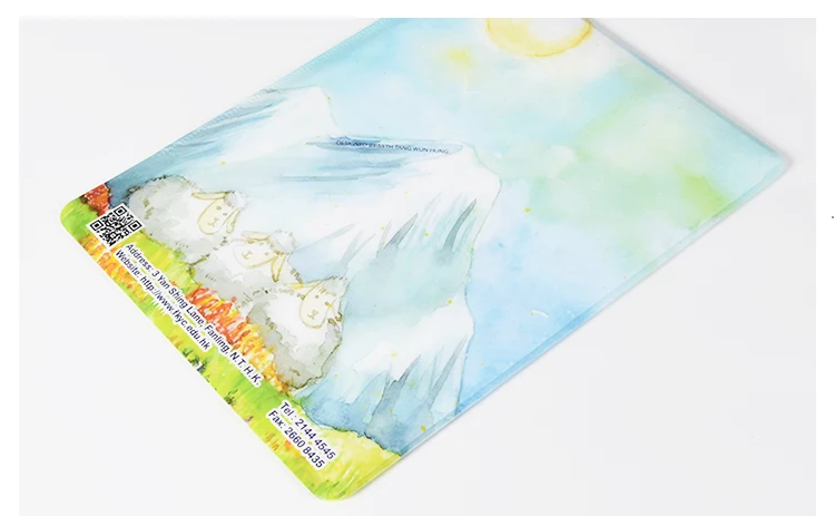 Promotion Product For Students Custom-Made PP Plastic Homework Folder