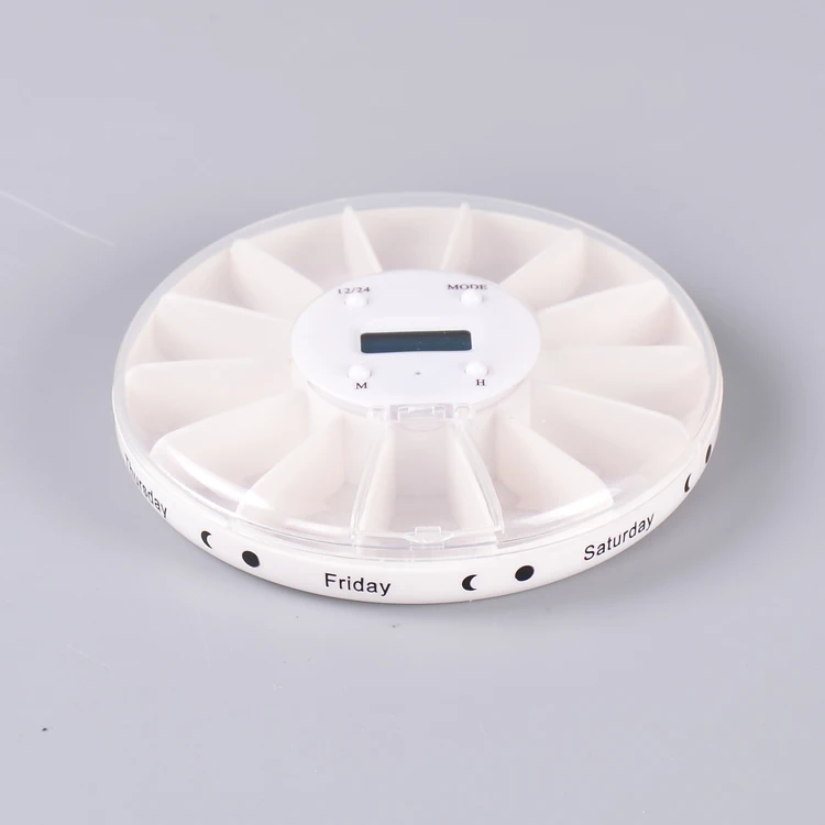 Best Selling 7 Day Automatic 2 Times Alarm Per Day Electronic Pill