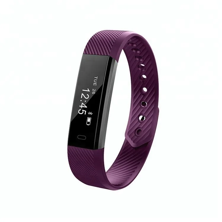 Hottest ID115 HR Smart Fitness Health Band Watch With Blood Pressure