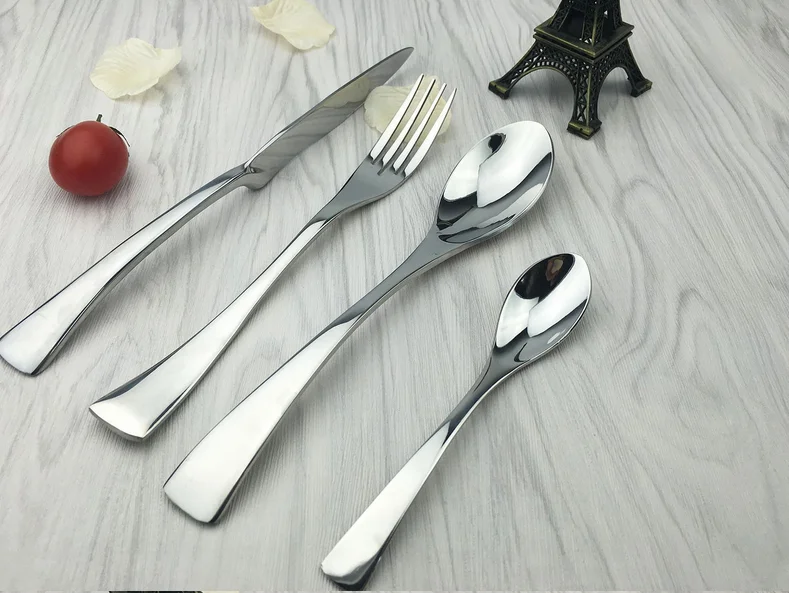 Factory Direct Cutlery Sets Luxury High Quality Stainless Steel Table