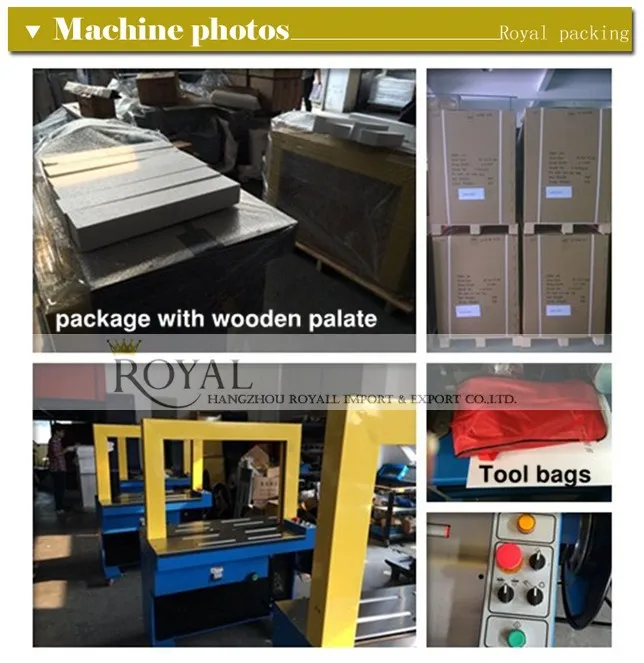 
Good quality semi automatic carton box strapping machine price 