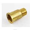 High precision brass thread CNC turning connector fitting