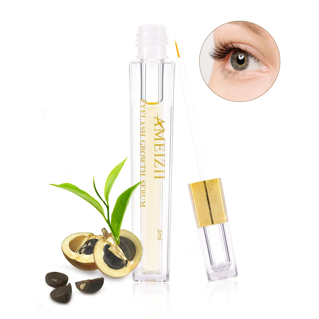 Ameizii Hot Sale Eyelash Growth Serum Eyelash And Eyebrow Growth Serum
