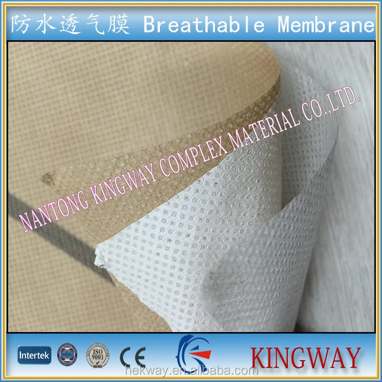 Vapour Barrier/moisture Permeable House Wrap /kingway Housing Membrane